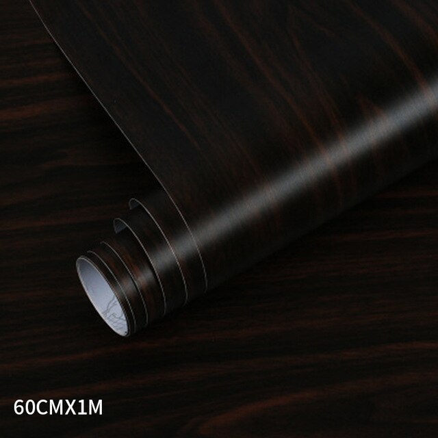 PVC wood grain wallpaper for Kitchen Films reconditioned clothes closet closet door furniture for home office Decor Wall Sticker